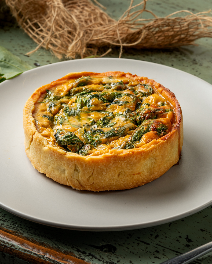 Simple Spinach Quiche